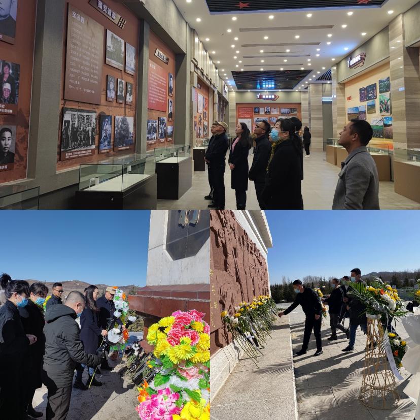 錫林浩特地震監測中心站開展清明節祭掃活動2.jpg